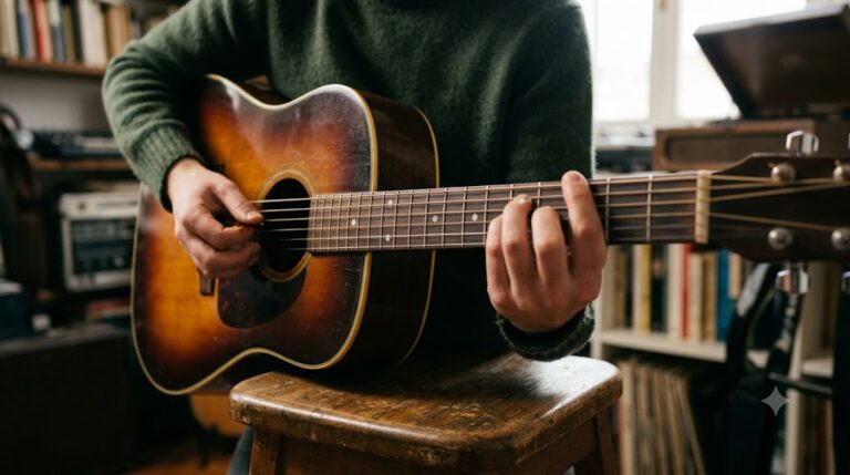 Suonare la Canzone del Bambino nel Vento di Guccini